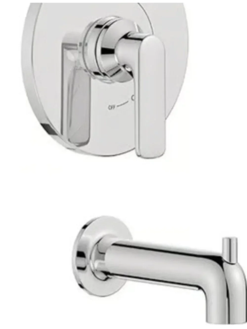 American Standard Aspirations Tub & Shower Trim Package w/ 1.8 GPM Single Functi
